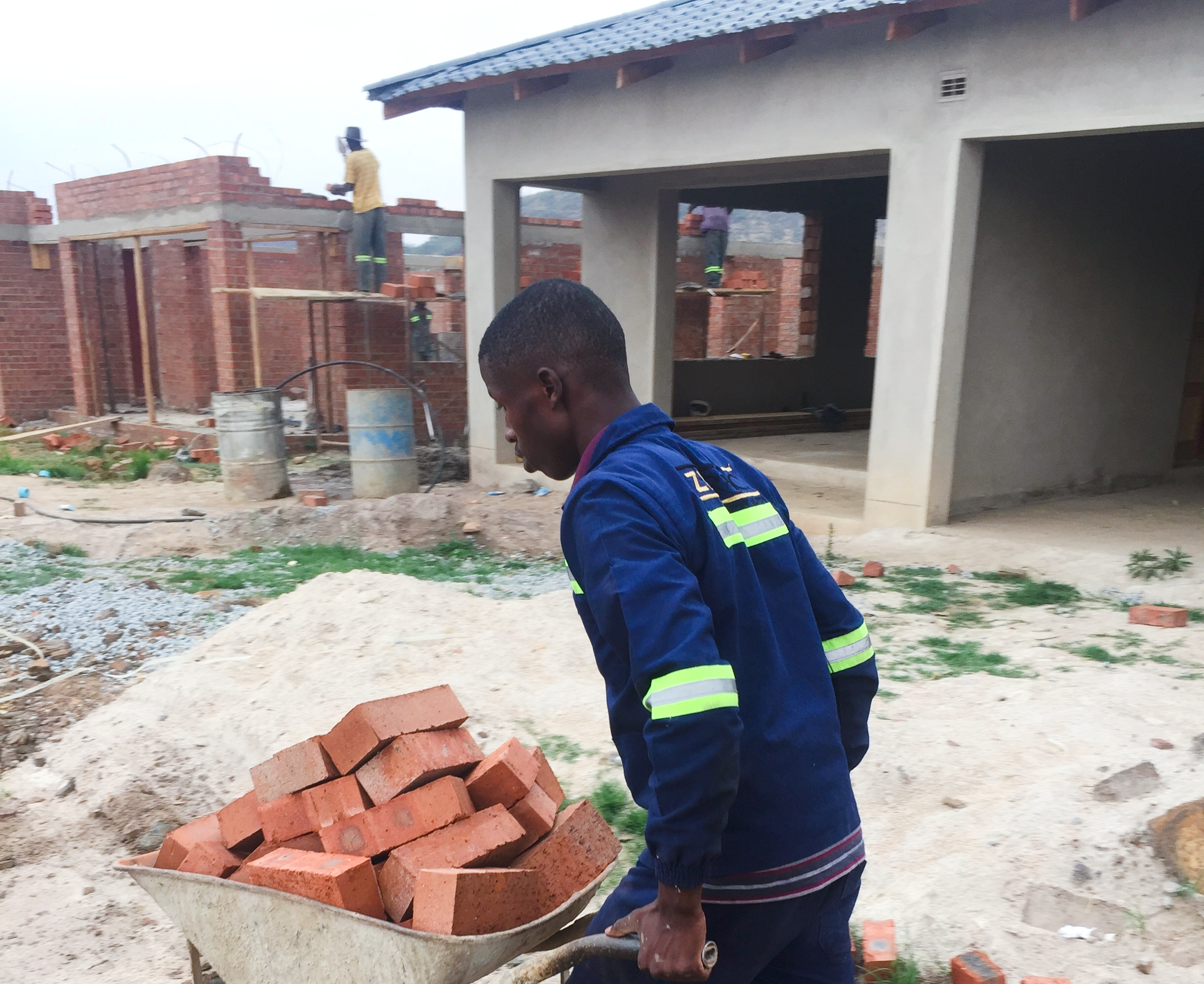 ZIFRAC construction site work in progress